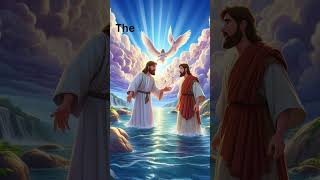 The Baptism of Jesus Christ Bible Stories for Kids 🌊 kidsbiblestories animatedbiblestories [upl. by Janifer33]