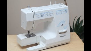 Silver Crest SNM 33 A1 Jersey Трикотаж Nähmaschine Sewing machine Швейная машина Instruction [upl. by Jedidiah555]