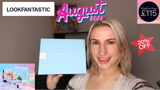 LOOK FANTASTIC BEAUTY BOX AUGUST 2022 amp SEPTEMBER SPOILERS [upl. by Eerihs]