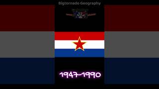 Evolution Du Drapeau De La Croatie  🇭🇷  1918  2024 [upl. by Zuzana]