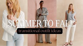 You dont need more clothes Summer to Fall transition outfits with your essential pieces [upl. by Ecahc]