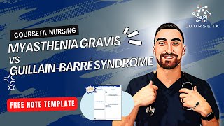 Myasthenia Gravis vs GuillainBarré syndrome  Nursing School NCLEX  Courseta Nursing [upl. by Onairotciv147]