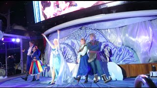 Frozen päivä  Disney risteily päivä 4 [upl. by Ellirehs949]