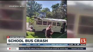 LintonStockton school bus crash [upl. by Bean]