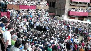 Palio di Siena Aug 2011 4 of 4MOV [upl. by Suez]