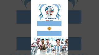 Argentina winner Copa America 2024copaamerica europaargentina winner [upl. by Scevo469]