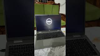 Bootup test on new dell laptop 🔥 with i5 1145g7 shorts youtubeshorts [upl. by Brotherson]