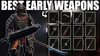 Best Early Weapons to Get with No Fighting  Starting Guide Elden Ring [upl. by Aremus]