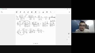 Límite usando conjugado con raíz en numerador y denominador [upl. by Selemas547]