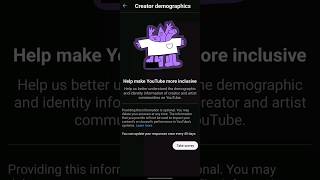 Creator demographics youtube kya haiwhat is creator demographics in YouTube ytshorts education [upl. by Eliathas]