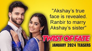 Twist Of Fate January 2024 Full Episode Teasers in English Video  Zee World Series [upl. by Aleil]