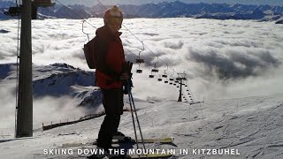 20160121 Skiing Red77 Kitzbuhel [upl. by Nialb]