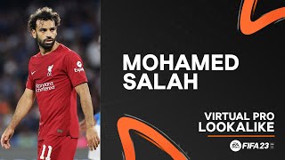 FIFA 23  PRO CLUBS  MOHAMED SALAH CREATION [upl. by Lipinski]