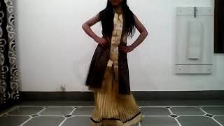 Bhavyas Dance Try on Laya dak babu laya re sandeswa [upl. by Airotel734]