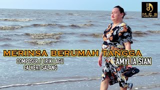 Merinsa Berumah Tangga  Amylia Sian Official music Video [upl. by Yxor228]