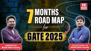 GATE 2025 Preparation Strategy  Study Plan  Complete Roadmap  Expert Tips  MADE EASY [upl. by Ahseihs678]