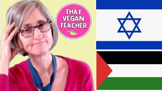 All Jews And Palestinian Should Strive To Be Vegan  Peace begins on our plates [upl. by Behnken]