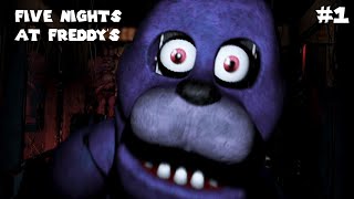 FIVE NIGHTS AT FREDDYS  O INÍCIO DE GAMEPLAY [upl. by Coats]