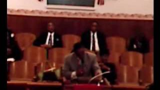 Pastor G Christopher Bates Preaching Pt 1 [upl. by Annerol]