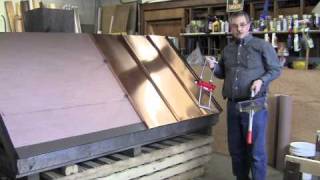 Standing Seam Metal Roofing Installation Basics Part 2 [upl. by Nuahsar]