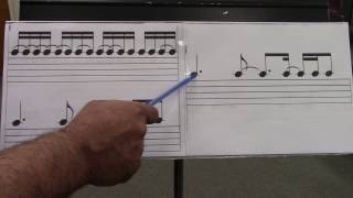 Subdividing dotted quarter notes and dotted eighth notes with ties [upl. by Allimac]