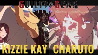 Guilty Gear Strive Kizzie Kay Slayer VS Courage Ky High Level Gameplay [upl. by Lyudmila]