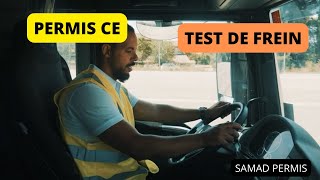 PERMIS CE TEST DE FREIN [upl. by Nahem]