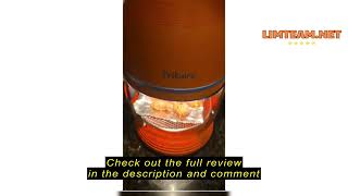 Review Fritaire NonToxic Air Fryer  Glass AirFryer 5 Quart w 360 Visibility SelfCleaning 400F [upl. by Rugen]