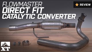 Jeep Wrangler Flowmaster Direct Fit Catalytic Converter 19971998 25L TJ Review [upl. by Batty]