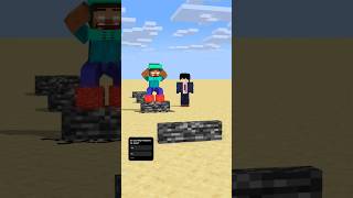 HELP Herobrine Jump friendship shorts trending anime [upl. by Molahs]