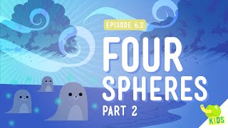 Four Spheres Part 2 Hydro and Atmo Crash Course Kids 62 [upl. by Hedaza]