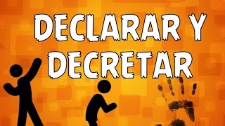 Declarar y decretar [upl. by Ralaigh]