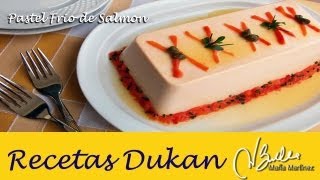 Pastel frío de salmón Dieta Dukan Crucero  Dukan Diet Salmon Pudding [upl. by Yllime]