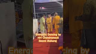 Ecstatic Dancing by HH Chandramauli Swami Maharaj in Kartik Yatra 2024 [upl. by Eyahs]