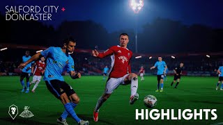 HIGHLIGHTS  Salford City 02 Doncaster Rovers [upl. by Lynna]