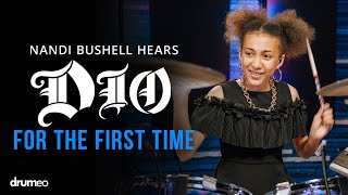 Nandi Bushell Hears Dio For The First Time [upl. by Ahsiatal]