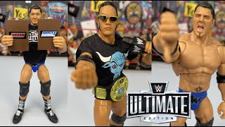 WWE ULTIMATE EDITION Batista amp THE ROCK quotGreatest HITSquot Figure Review [upl. by Swainson466]