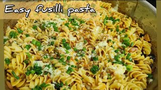 Easy Fusilli Pasta Recipe  How to Make the Perfect Fusilli Pasta at Home  Fusilli Pasta Recipes [upl. by Haran]