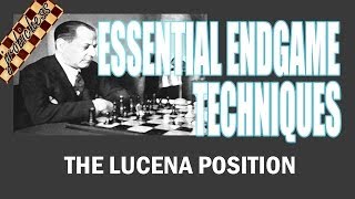 Chess Endgame Study The Lucena Position [upl. by Malda700]