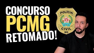 Concurso da Polícia Civil de Minas Gerais Retomado [upl. by Alvie507]