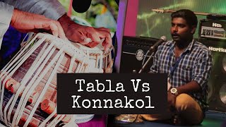 Tabla Vs Konnakol Solo  Tabla Solo  Konnakol Solo  By SaxophoneVignesh Team [upl. by Eam]