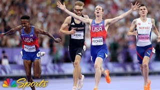 Cole Hocker reveals how he pulled off the shocker of the Paris Games for 1500m Olympic Gold [upl. by Saxela854]