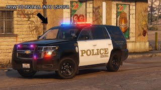 How to install Police Vehicles into LSPDFR in 2024 [upl. by Anilem]