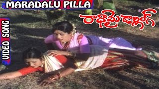 Radha My Darling Songs  Maradalu Pilla  Mega Star Chiranjeevi  Vijayakala  V9 Videos [upl. by Otrevire]