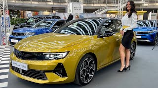 OPEL ASTRA 2022  full VISUAL REVIEW exterior interior trunk Ultimate HYBRID [upl. by Chenay766]