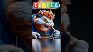 CaseOh Cat Drinks Too Much Coffee funny catlover cartoon [upl. by Derry]