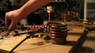 Burning capacitor induction heater [upl. by Danila]