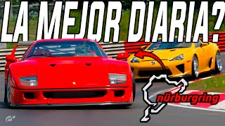 🔴NURBURGRING CON COCHES MODIFICADOS LA MEJOR DIARIA A  GRAN TURISMO 7 [upl. by Alic]