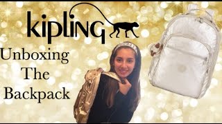 Kipling Backpack Unboxing [upl. by Enninaej]