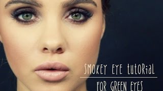 Smokey Eye Tutorial For Green Eyes [upl. by Annij]